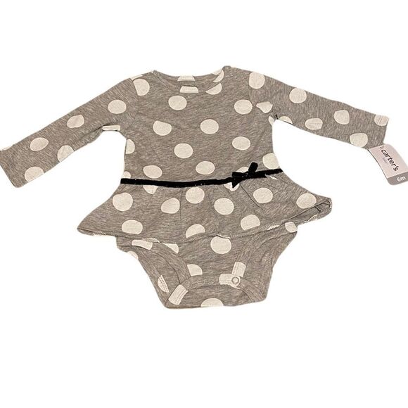 Carter’s | Polka Dot Onesie - Picture 1 of 12